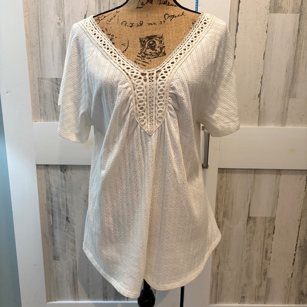 LANE BRYANT TOP 14/16 KNIT